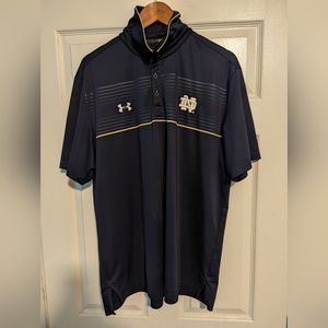 Men's Under Armour Notre Dame polo